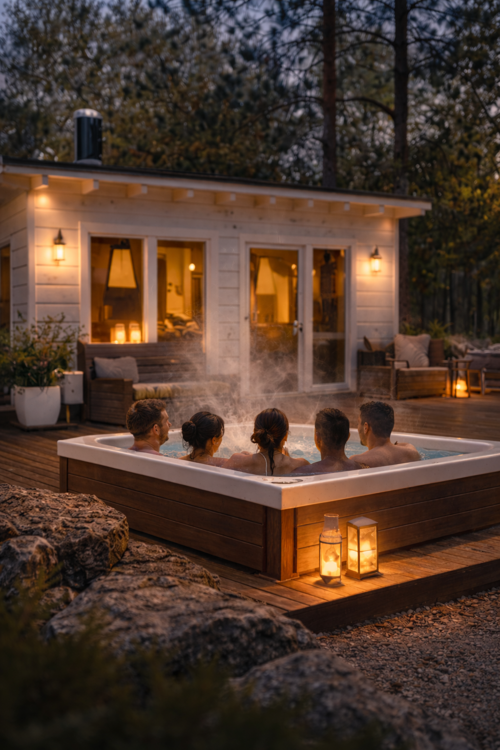 Poreallas ja rentoutumistila