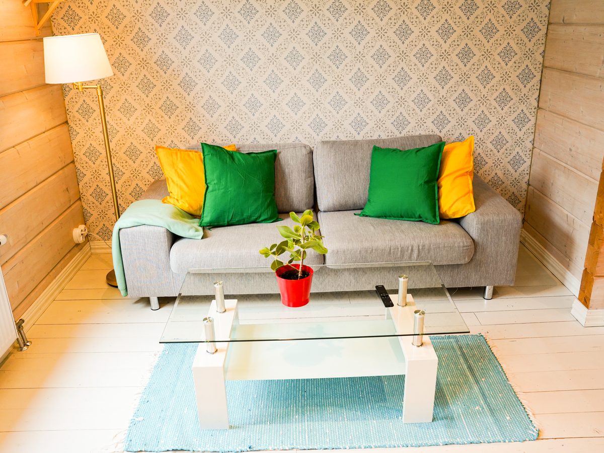 Köpmans Apartment living room from above