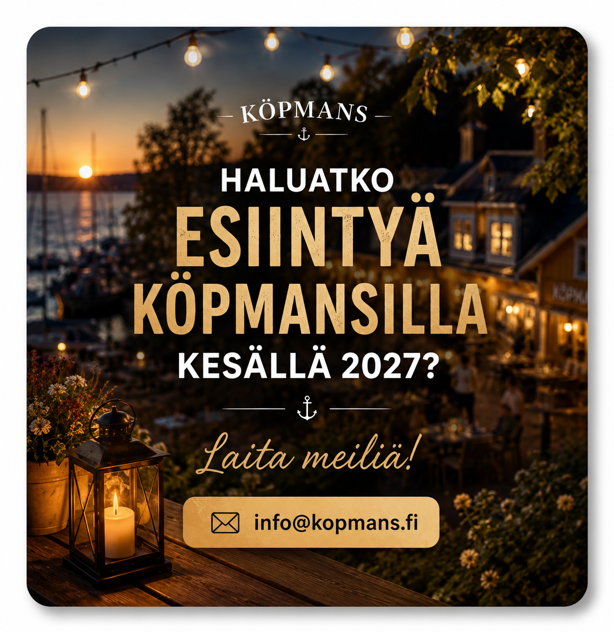 Jazzpianisti Harri Myllyoja Jazz Night Köpmansissa 20.6.