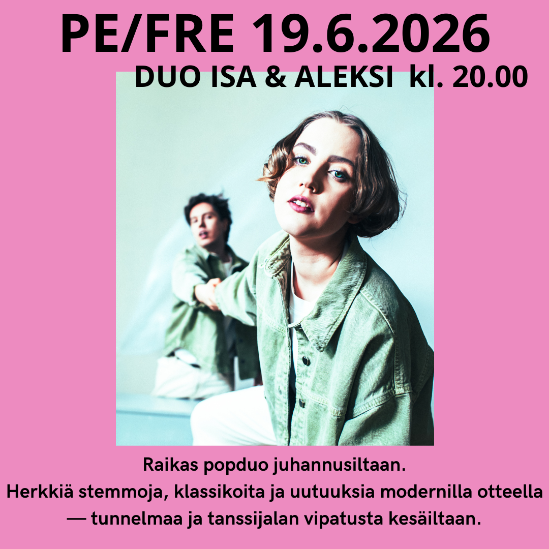 Isa & Aleksi live Köpmansissa juhannuksena 19.6.